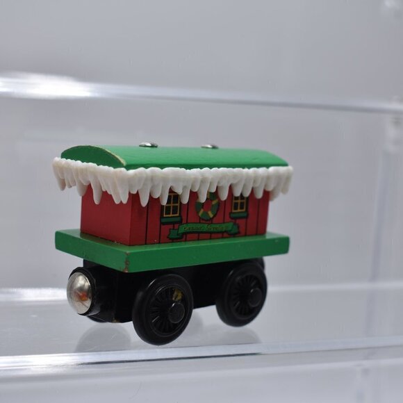 Winter Caboose Christmas Holiday Thomas & Friends Wooden Railway Train Tank - Picture 2 of 5